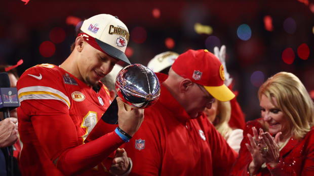Patrick Mahomes and Andy Reid won their third Super Bowl title with the Kansas City Chiefs.